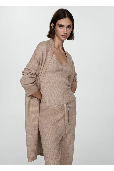 MANGO Woman Cardigan oversize din tricotaj