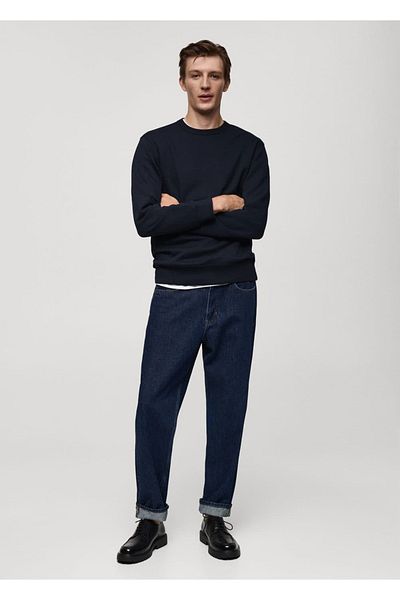 MANGO Man Plush Sweatshirt