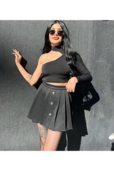 Miss Мини къси пола с копчета