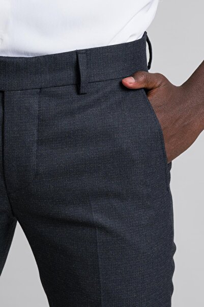 PERPANT Armürlü Slimfit Kışlık Kumaş Pantolon