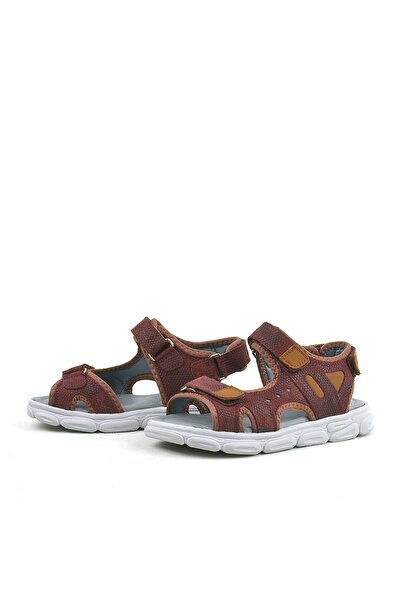 Rakerplus Flint Genuine Leather Claret Red Children's Sandals