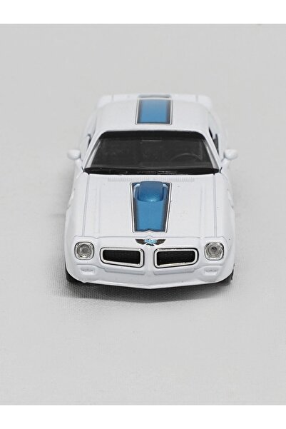 WELLY Licensed 1972 Pontiac Firebird Pull Drop Model Metal Car (1:32-1:34) White or Blue