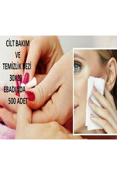 BB KOZMETİK Usulan at Skin Care Towel, Skin Cleansing Cloth 30X20 cm Skin Care 500 Pieces