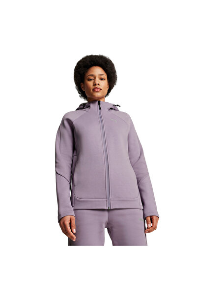 Puma Evostripe Full-Zip Kadın Mor Günlük Stil Sweatshirt 68167030