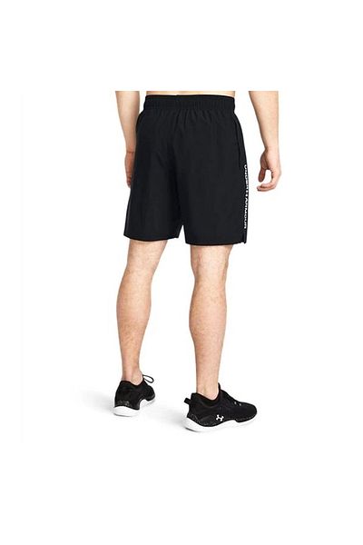 Under Armour Ανδρικό μαύρο σορτς προπόνησης Tech Woven Wordmark 1383356 -001
