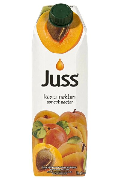 JUSS Kayısı meyve suyu 1lt 12 adet