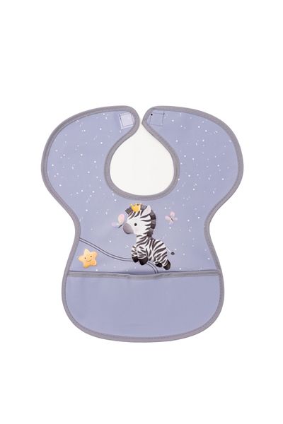 Sevi Bebe Zebra Patterned Velcro Apron Design