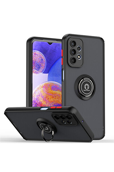 Rivor Samsung Galaxy A73 Compatible Case 3D Camera Protected Hard Silicone Co...