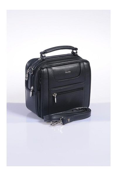 Grande Men's Leather Bag 4605 - Black