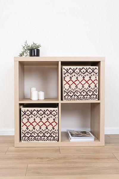 Turkco Anatolia Rug Organizer, 30x30x30cm, Μοντέρνα διάταξη με παραδοσιακά σχέδια