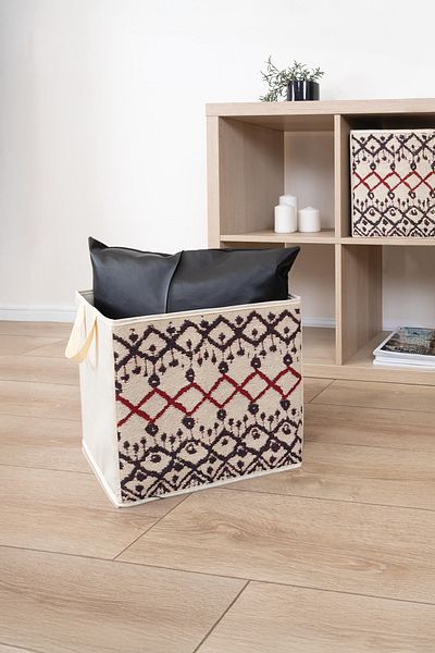 Turkco Anatolia Rug Organizer, 30x30x30cm, Μοντέρνα διάταξη με παραδοσιακά σχέδια