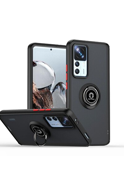Rivor Xiaomi Mi 12T& Mi 12T Pro Kılıf 3d Kamera Korumalı Buzlu Kenarları Renk...