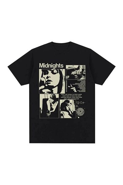 1blood Copertă pentru tricou unisex album Taylor Swift Midnights