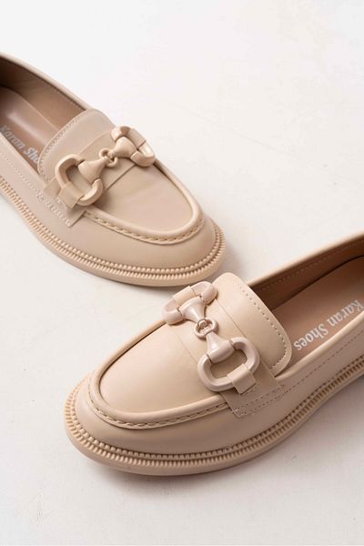 Saks Gardrop Γυναικεία Loafer Moccasin Casual Bockle Καθημερινά κομψά και άνετα παπούτσια