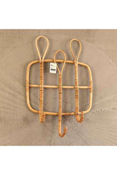 Mylamp Pelin Dekoratif 40x60 cm. Rattan Askı