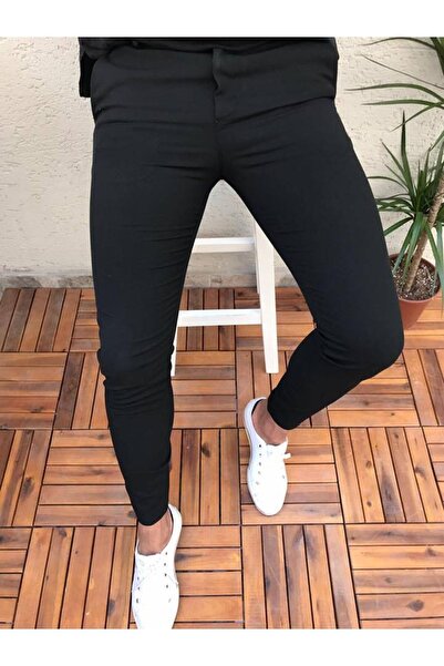 dj plus Plus Italy Stil Model Likralı Kumaş Slimfit Dar Kesim Erkek Pantolon