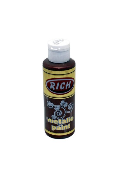 Rich Metalik Akrilik Boya 120cc. N:864 Antik Kahve
