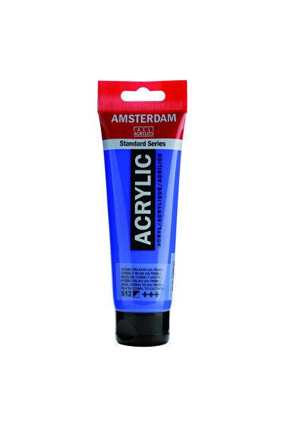 Genel Markalar Amsterdam Akrilik Boya 120ml. N:512 Cobalt Blue (Ultramarine)