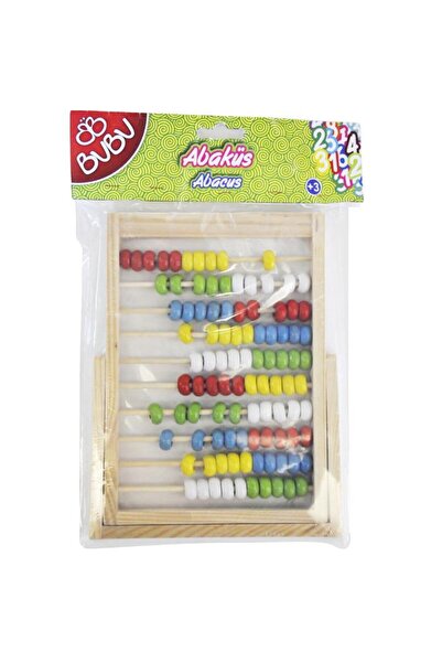 hobi24 Bu-Bu Ahşap Abaküs 19,2X15,5 Cer-Bubu-Aa0001