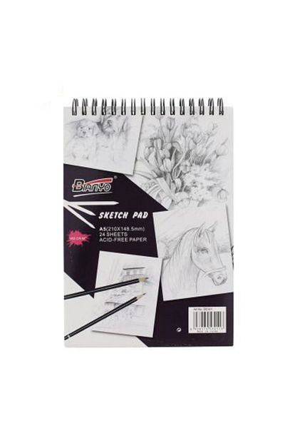 Bianyo Spiral Sketchbook A4 - 24 Sheets - 150 grams