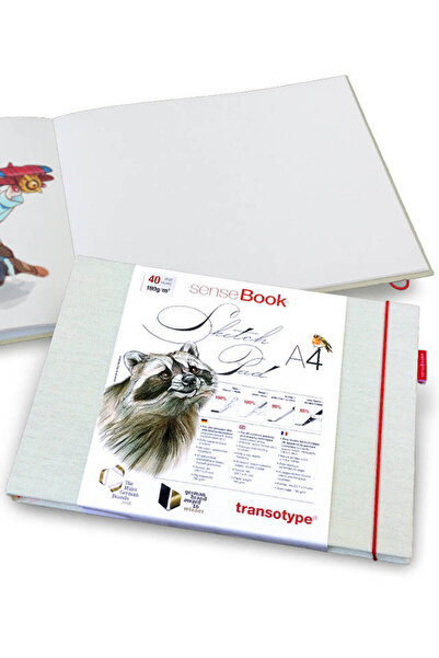 Transotype Sensebook Sketch Pad A4 - 180g, 40 Sheets