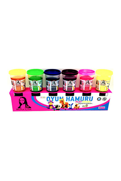 Südor Mona Lisa Play Dough 6 Pack Neon Colors