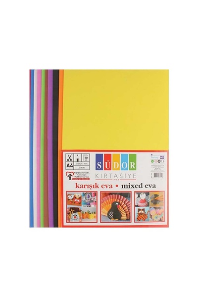 hobi24 Südor Eva 20X30 Cm 10 Renk Karışık-Kampanya Süd-Sk02