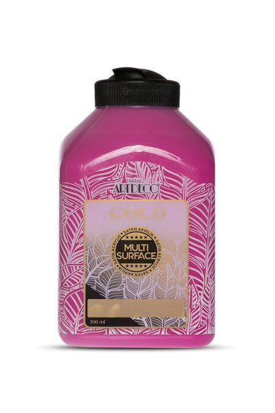 Artdeco Gold Multi Surface Saten Akrilik Boya 500ml 242 Fuşya