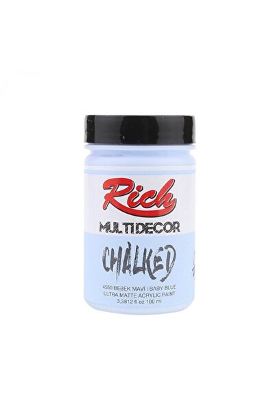 Rich Multi Decor Chalked 100ml - Bebek Mavi 4550