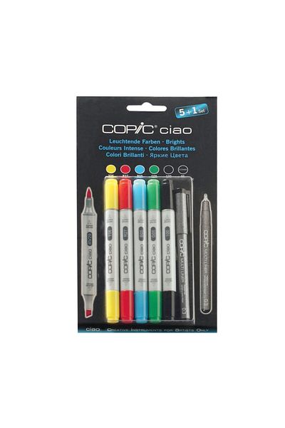 Copic Ciao Vibrant Colors - Pack of 5
