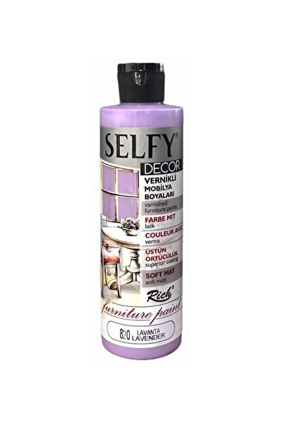 Rich Boya Rıch Selfy Decor Akrilik Boya 820 Lavanta 240 Cc