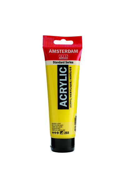 Talens Amsterdam Akrilik Boya 120ml. N:268 Azo Yellow Light