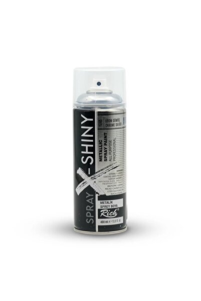 Rich Art-X Spray-X Sprey Boya 400ml - 16165 Krom Gümüş