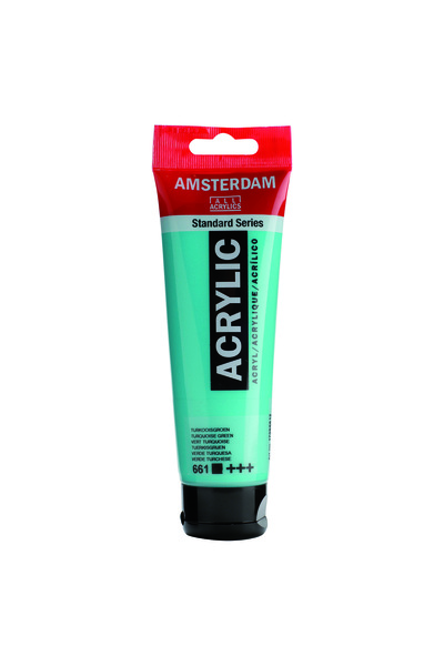 Talens Amsterdam Akrilik Boya 120ml. N:661 Turquoise Green