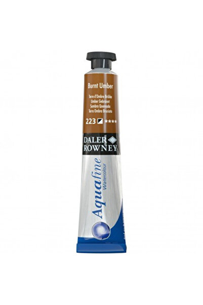 Daler Rowney Aquafine Tüp Sulu Boya 8ml - 223 Burnt Umber