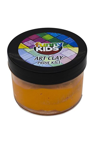 Rich Funny Kids Art Clay Proje Kili 40cc - Turuncu