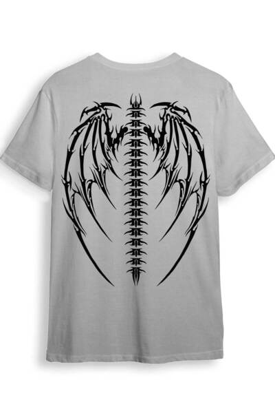 The Baski Street Wear Gothic Street Style Design Imprimat 100% bumbac Tricou ...
