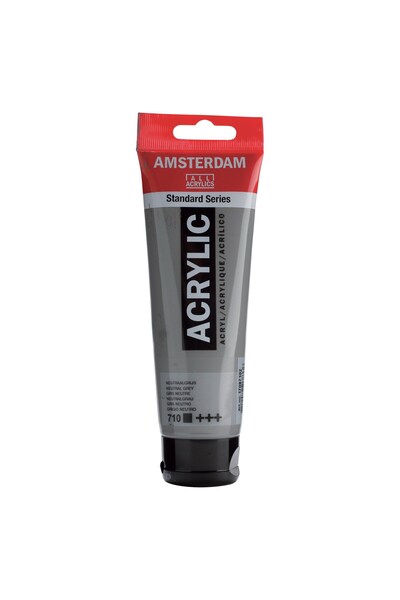 Talens Amsterdam Akrilik Boya 120ml. N:710 Neutral Grey