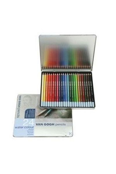 Talens Van Gogh 24-Piece Water Color Pencil Set