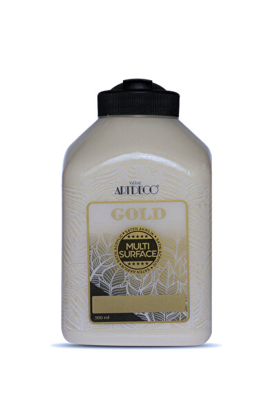 Artdeco Gold Multi Surface Saten Akrilik Boya 500ml 305 Latte