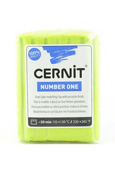 Cernit Polimer Kil 56gr. N:601 Lime Green (Number One)