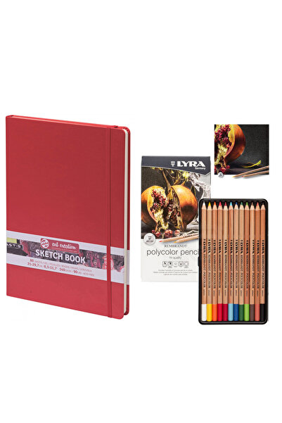 LYRA Coloring Set And Talens Notebook