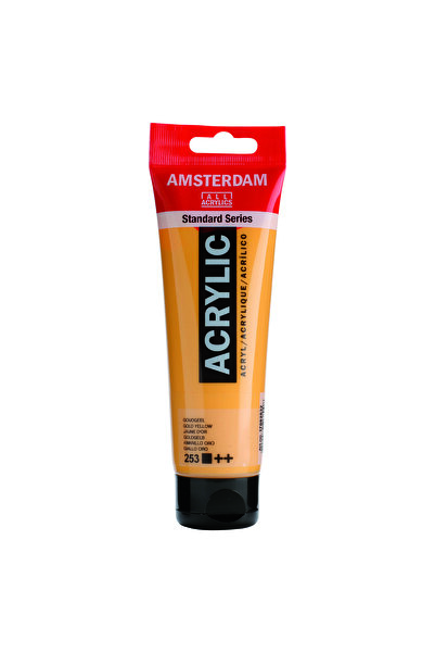 Talens Amsterdam Akrilik Boya 120ml. N:253 Gold Yellow