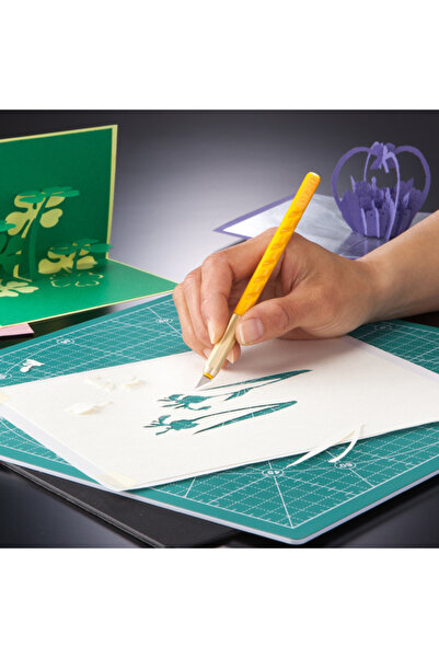 Olfa AK-1 Kretuar Sanat Bıçağı + 25 Yedek