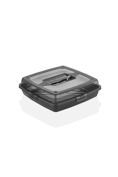 Mu Art Joy 4 Sides Lock Cake Pastry Borcam Storage Container Royaleks-Gp-131