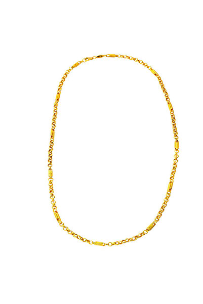 Bilezikci 22 Ayar Doç Altın Zincir Kolye