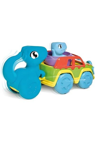 TOYFEST دينو والمركبة الملونة