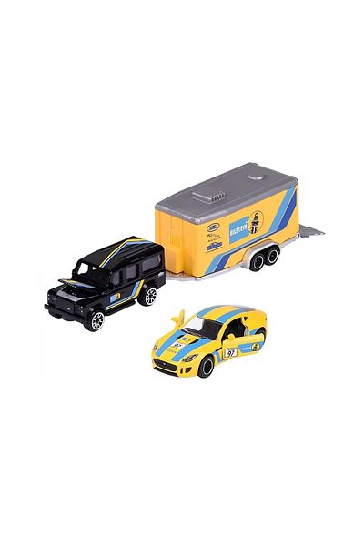 TOYFEST مقطورة سيارة ماجوريت سيارة فورد - قطعة واحدة