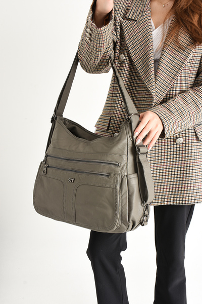 Baginn Spalare Faux Piele Femei Rucsac Umeri Geanta Utilizare Functionala 25*...