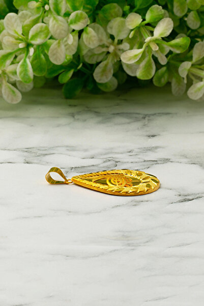 Bilezikci 22 Ayar Altın Damla Tuğralı Kolye